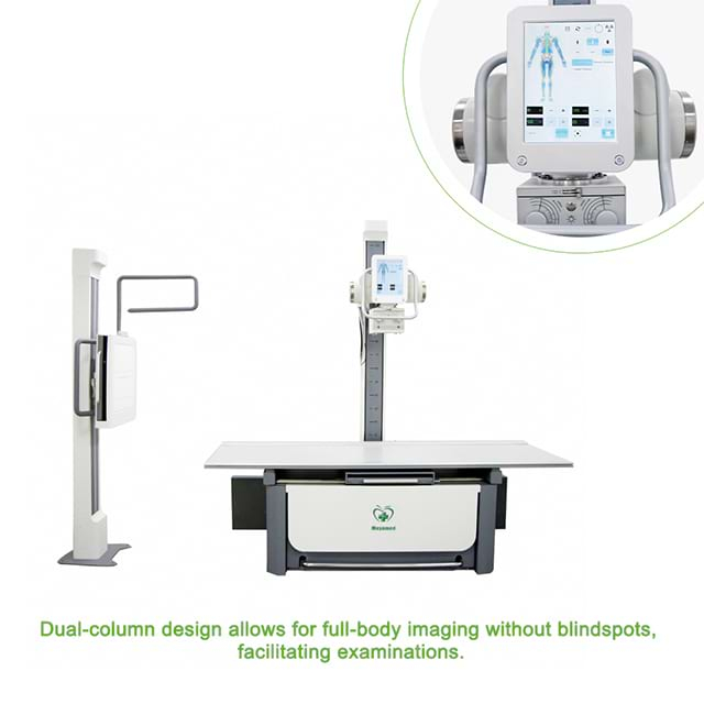 Equipamento de raio X Máquina de raios X HF de diagnóstico médico digital D023G